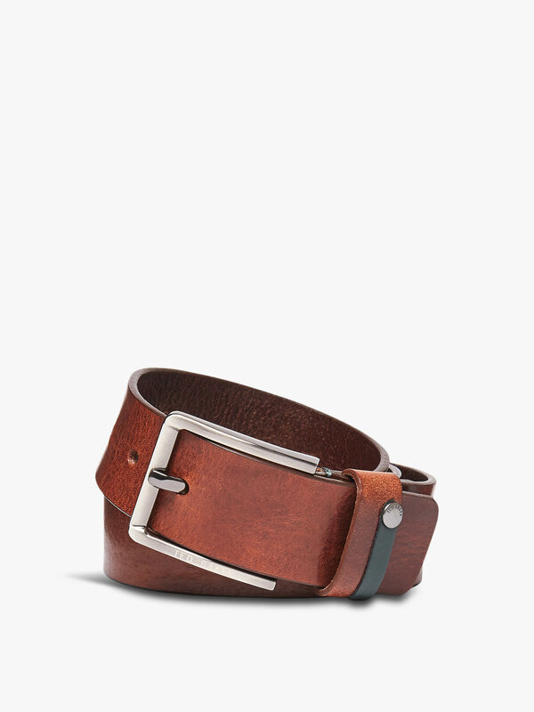 KEEPSAK Contrast Keeper Leather Belt
