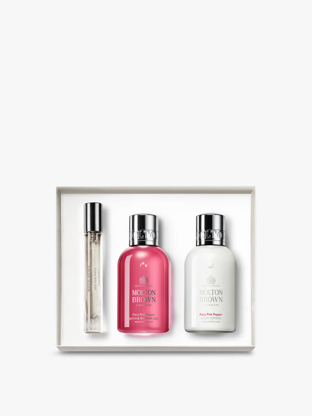 Fiery Pink Peppercorn Fragrance Collection Gift Set