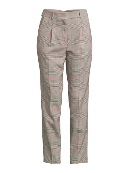 Tapered Check Trouser