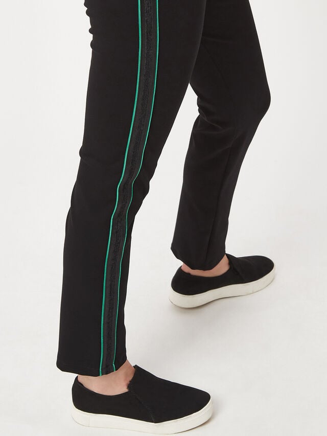 Side Pipped Trousers