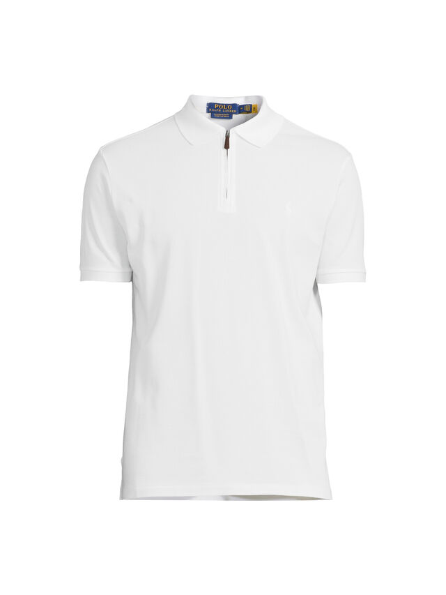 1/4 Zip Stretch Polo Top