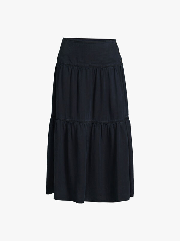 Sylvia Tiered Gathered Maxi Skirt