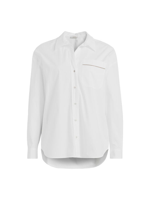 Cotton Shirt with Pocket
