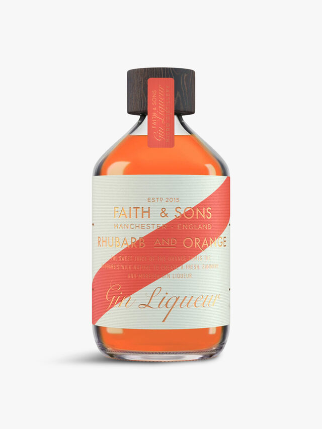 Faith & Sons Rhubarb & Orange Gin Liqueur