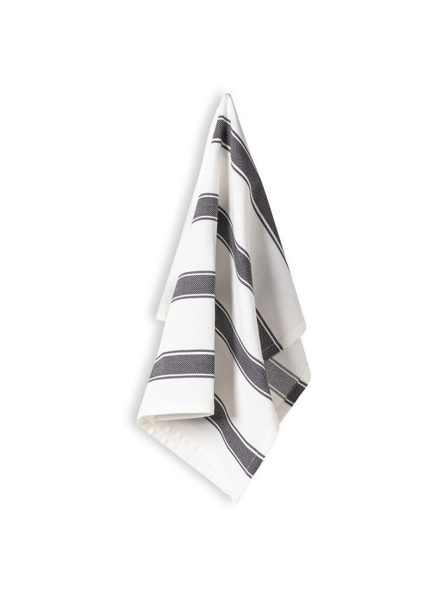 Alessa Kitchen Towel Herringbone Stripes