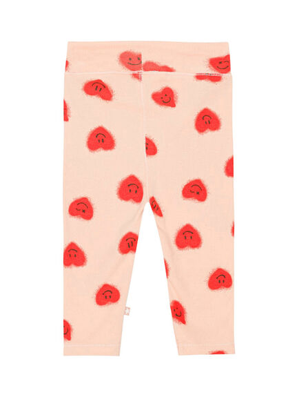 Sting All over red hearts leggings