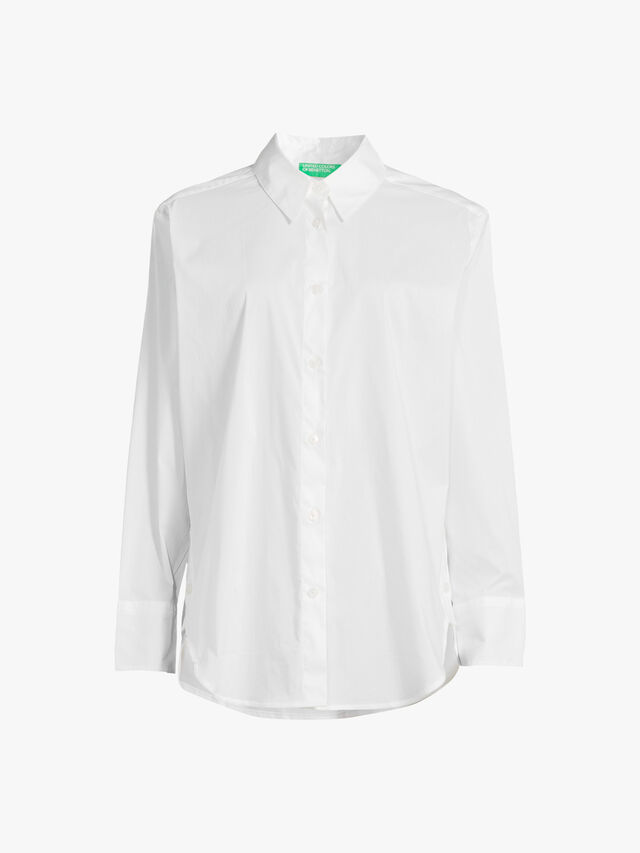 Long Sleeve Button Down Cotton Shirt