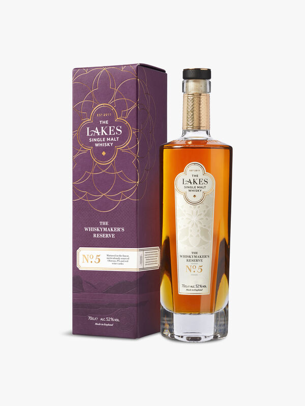 The Lakes Single Malt Whiskymakers Reserve No.5, 70cl.