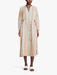 Nazaria Striped Midi Dress