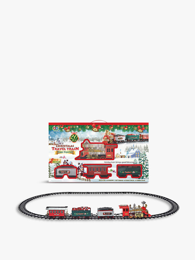 Christmas Travel Train Set with Music