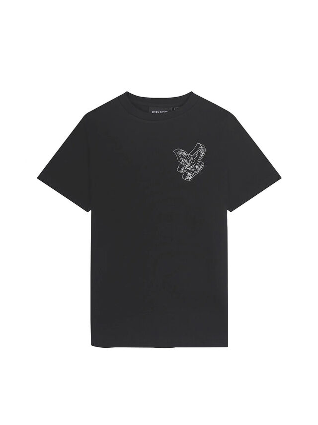 3D Eagle Graphic T-shirt