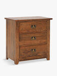 New Frontier Mango Wood 3 Drawer Chest
