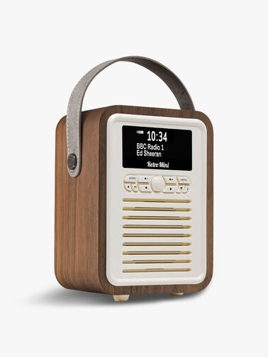 Retro Mini Portable DAB FM Radio