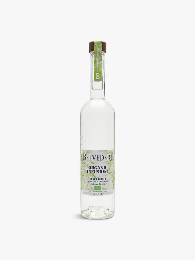 Belvedere Organic Infusions Pear and Ginger Vodka 70cl