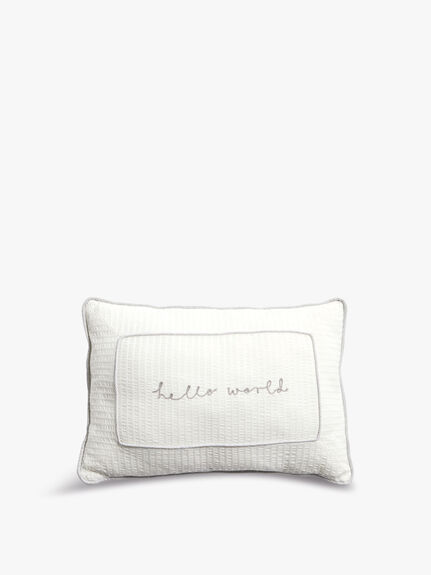 Welcome To The World Cushion