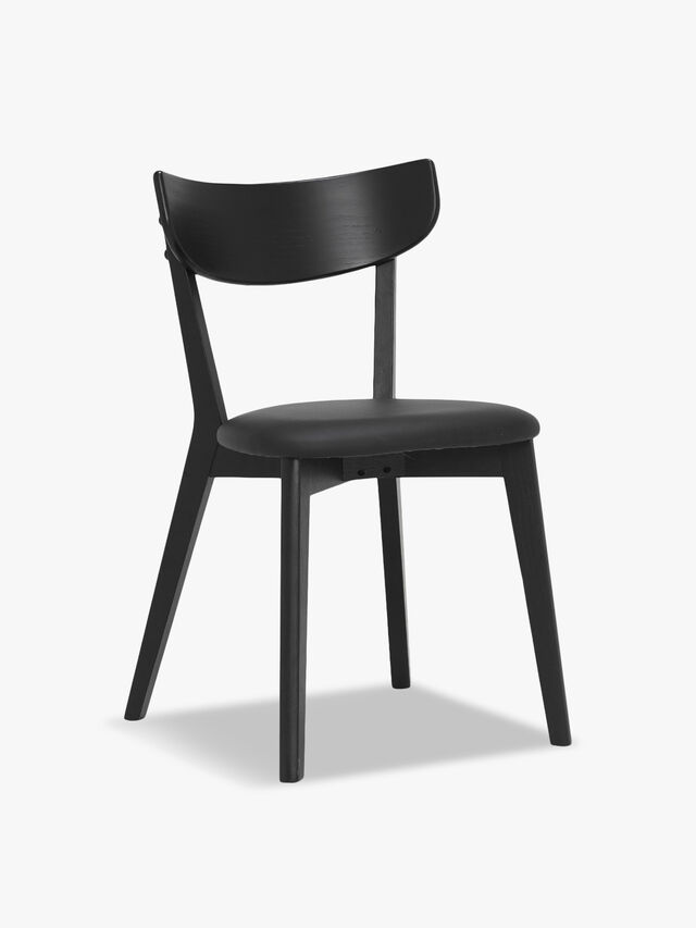 Jessa Dining Chair, Black