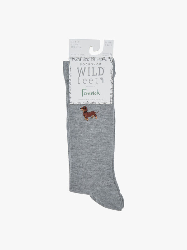 Wild Feet x Fenwick Sausage Dog Sock
