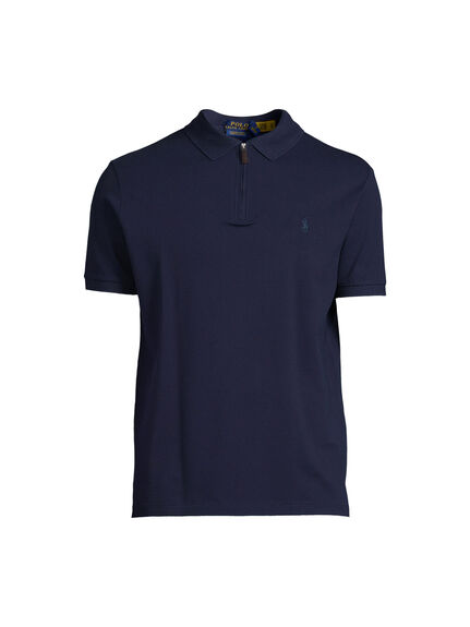 1/4 Zip Stretch Polo Top