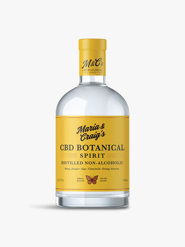 CBD Botanical Spirit Distilled Non-Alcoholic 50cl