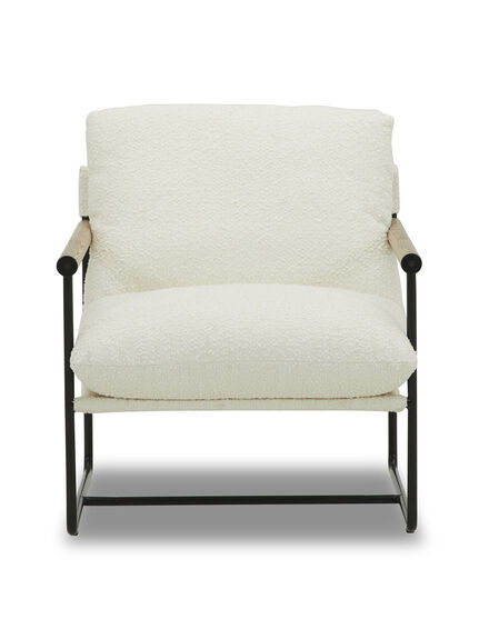 Whittaker Ivory Boucle Chair