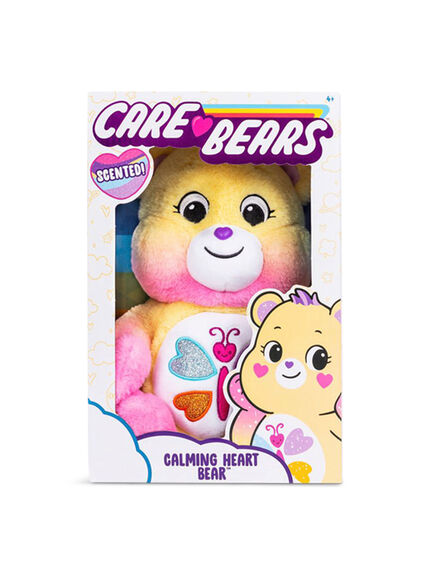 Care Bears 35cm Medium Plush - Calming Heart Bear (Cucumber Melon scented with glitter)