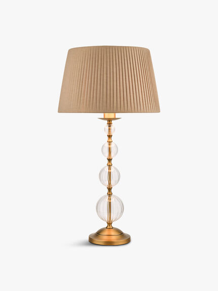 Lyzette 1 Light Table Lamp with Shade