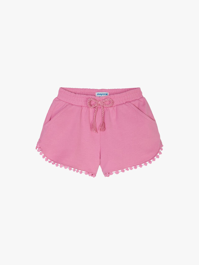 Cotton Shorts with Trim