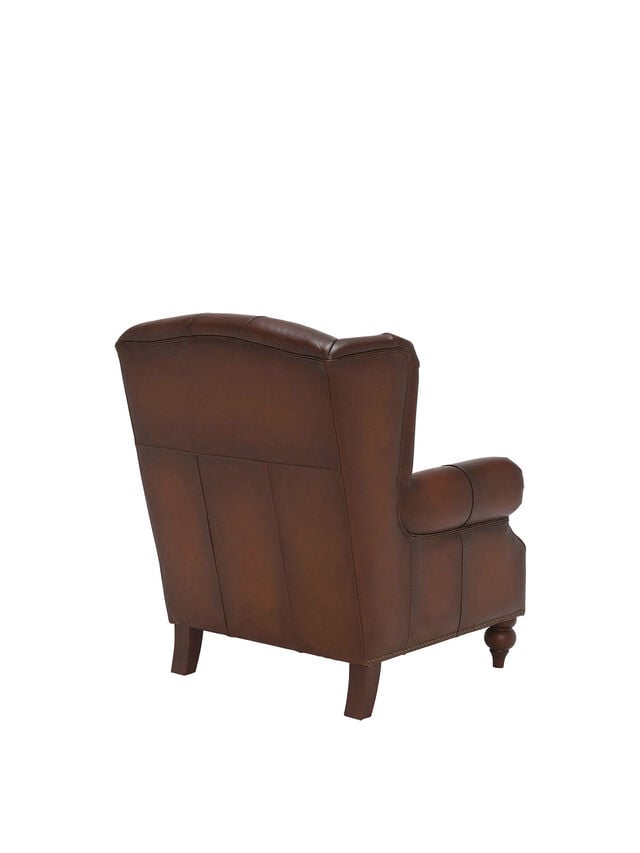 Ullswater Wing Chair, Vintage Tabac