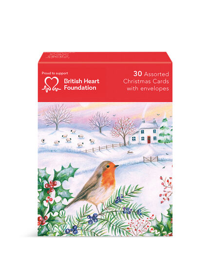 British Heart Foundation 30 Card Assortment Box