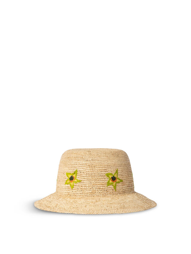 Ibiza Straw Bucket Hat