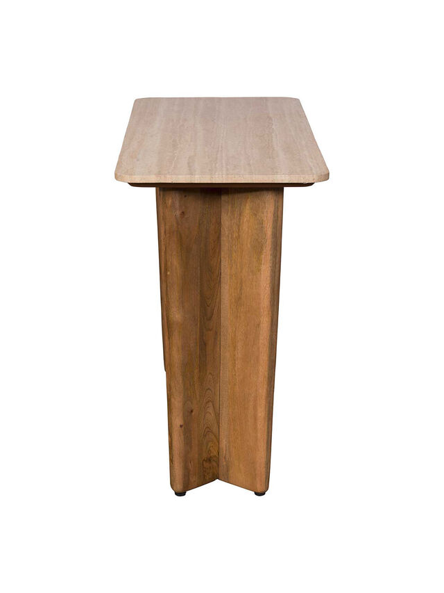Vito Brown Mango Wood Console Table