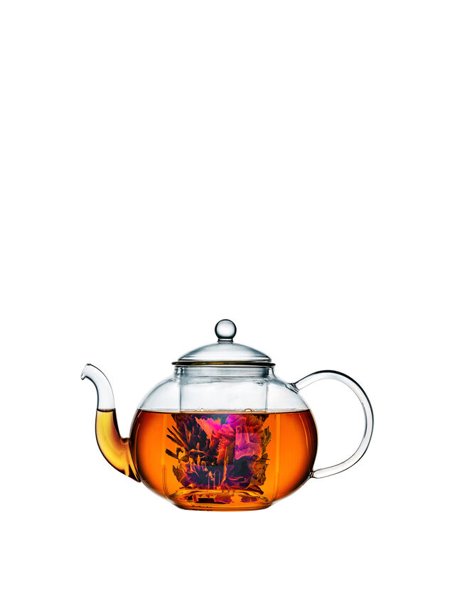 Verona Design Glass Single Walled Teapot