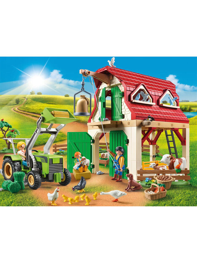 Country Farm with Small Animals