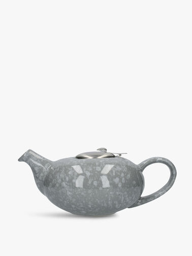 London-Pottery-Pebble-Teapot,-Gloss-Flecked-Grey,-2-Cup,-Clo-London-Pottery