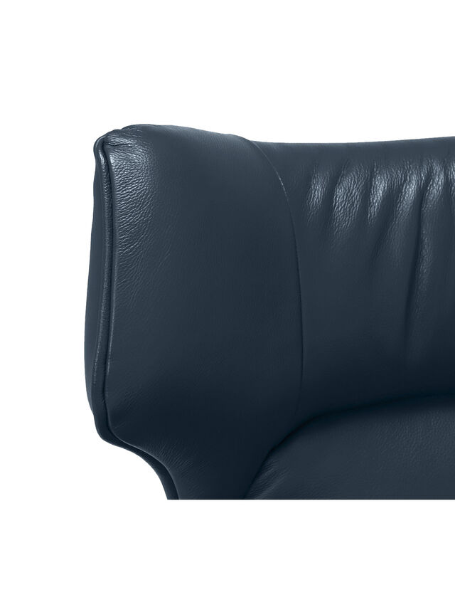 Jax Swivel Chair, Melbourne Navy Blue