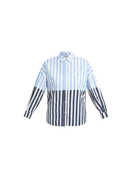 Chiara Combination Stripe Shirt