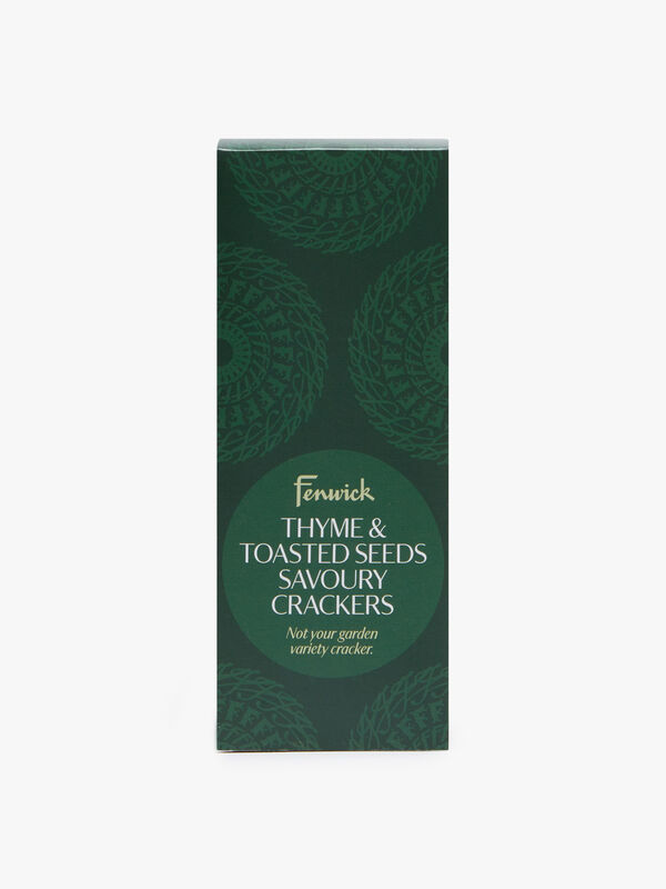 Thyme & Toasted Seed Crackers 135g