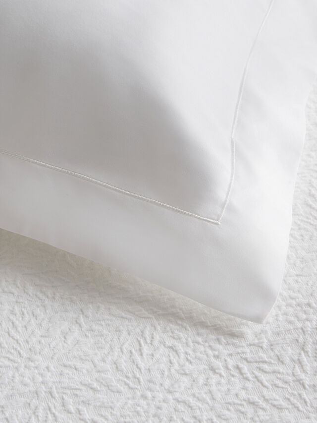 Northumberland Egyptian Cotton Percale Long Pillowcase