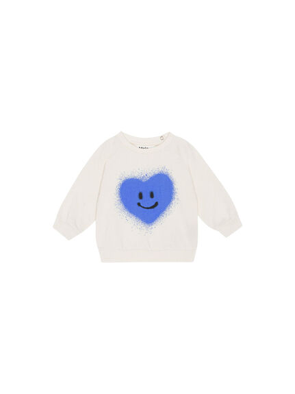 Disc Blue Heart Sweater