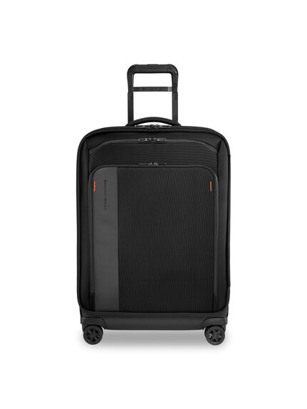 Briggs and Riley ZDX Medium 66cm Expandable Spinner Suitcase, Black