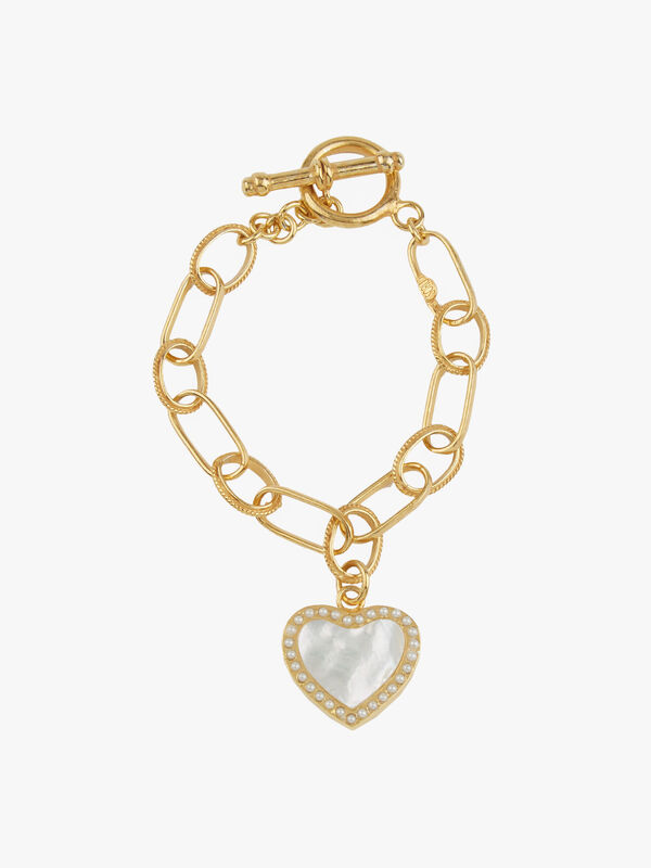 Soru x Fenwick Exclusive Heart Charm Bracelet