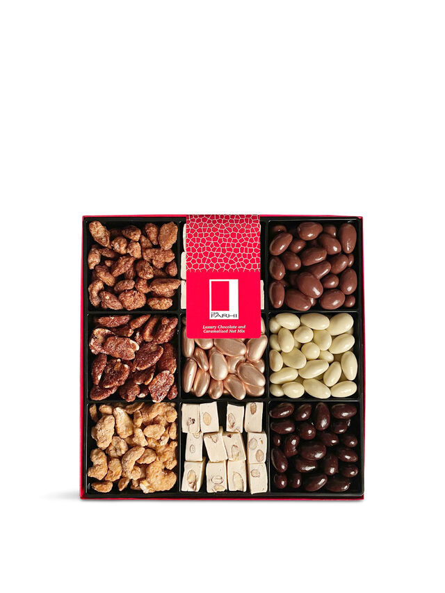 Luxury Chocolate and Caramalised Nut Selection Gift Box 920g