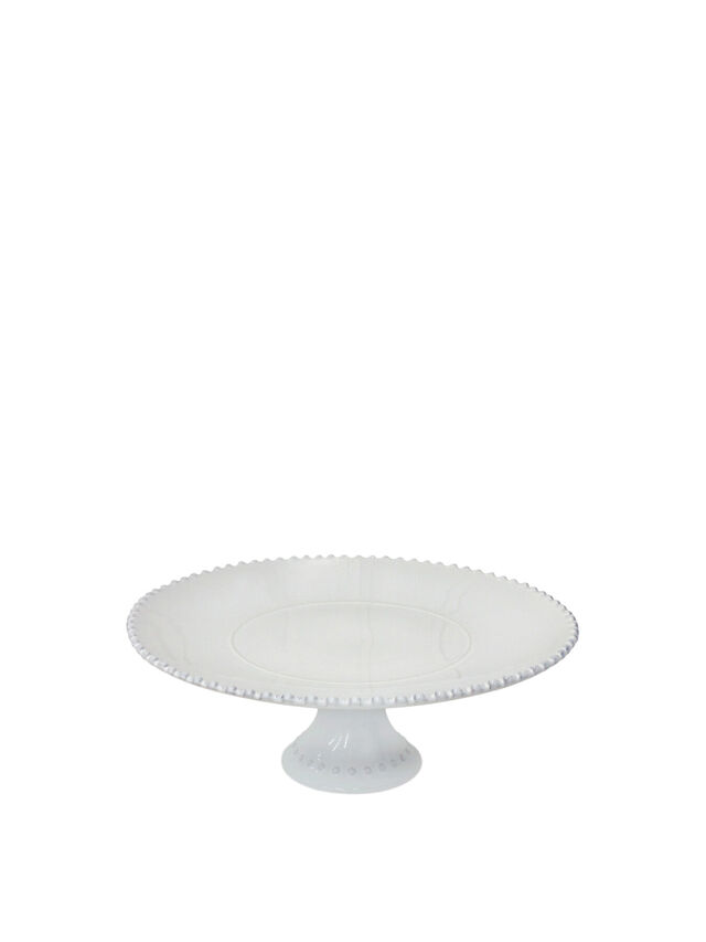 Pearl Footed Large Plate