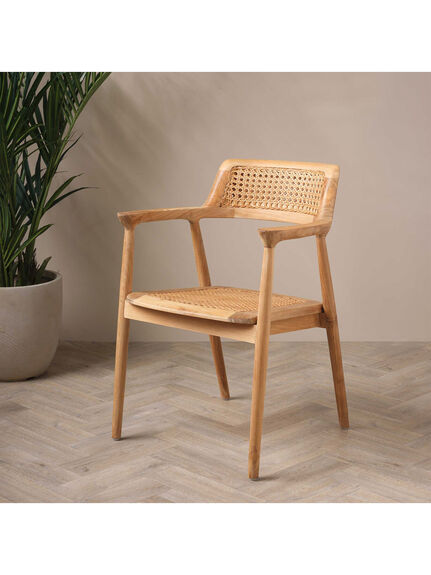 Grenada Light Brown Wood Dining Chair