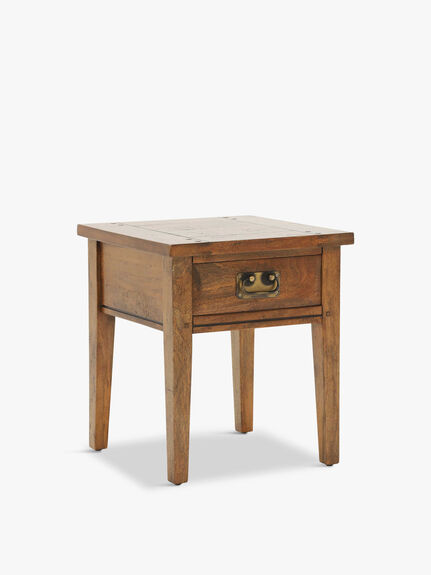 New Frontier Mango Wood Lamp Table