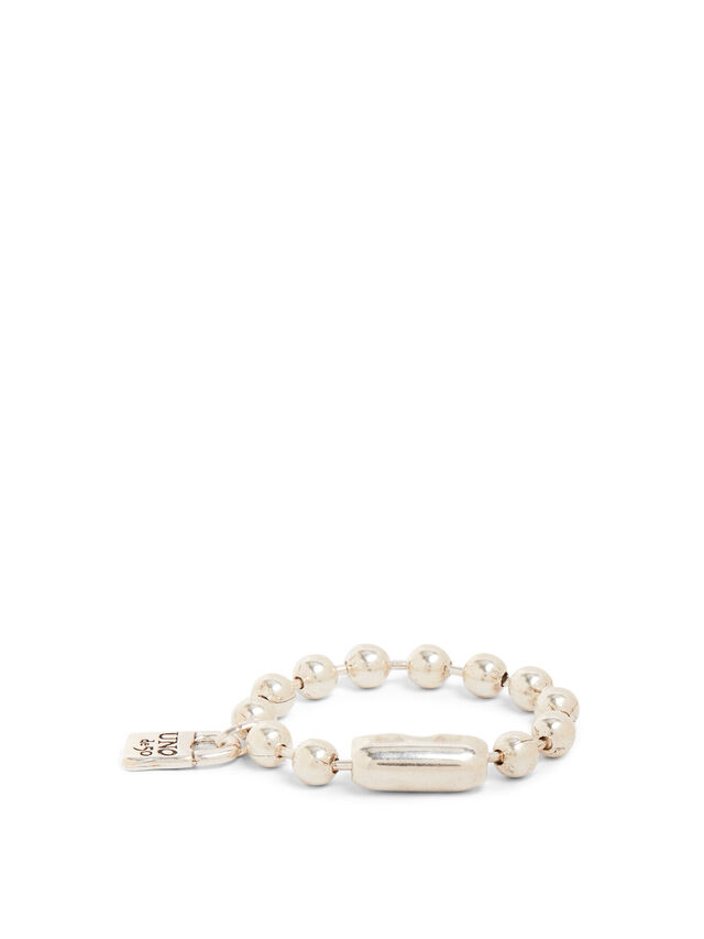 Bracelet With Rounded Silver Nuggets
