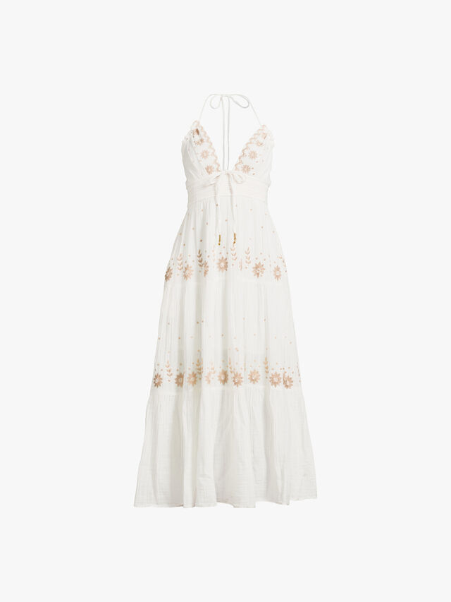 Real Love Embroidered Maxi Dress