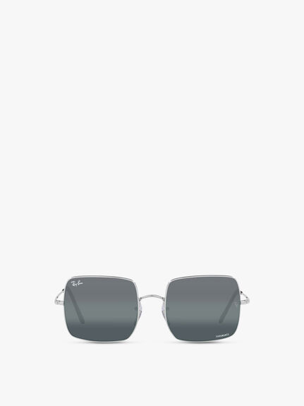RB1971 Square Metal Polarised Sunglasses