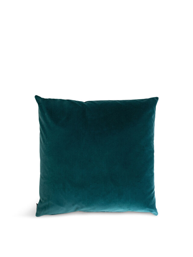 Velvet Cushion Teal 55 x 55cm