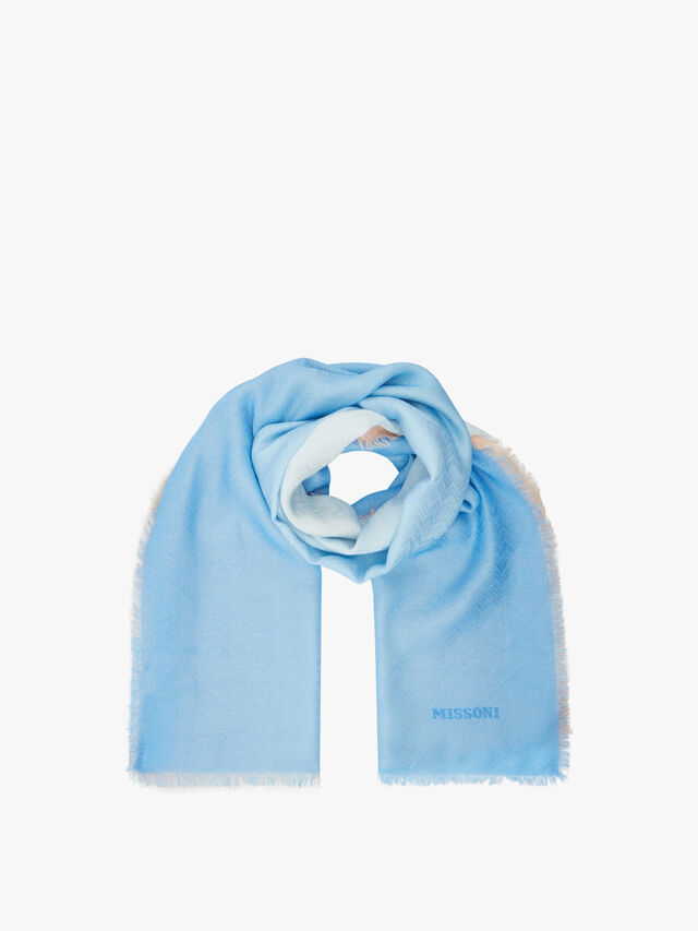 Blue Ombre Scarf